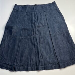 Organic Denim‎ A-Line Skirt casual german sustainable earthy 90s modest